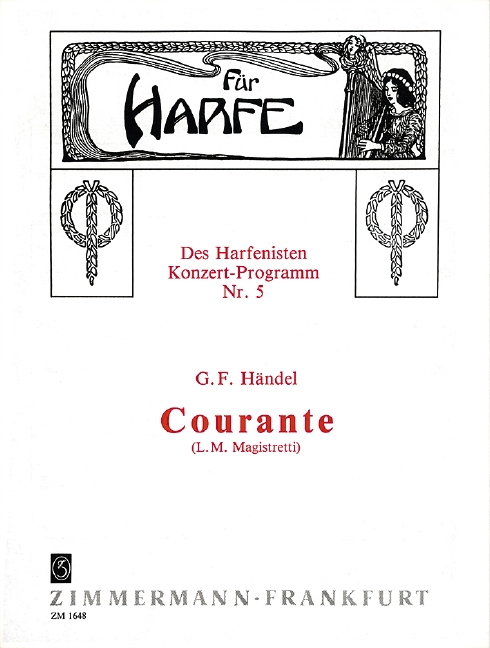 Courante für Harfe