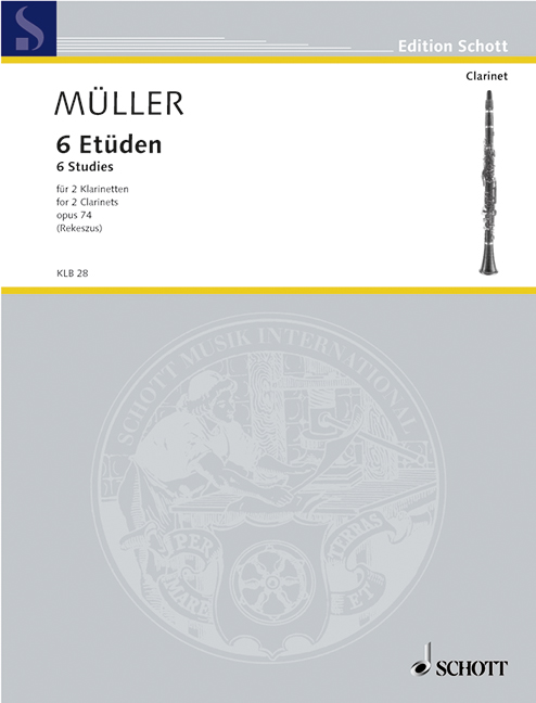 6 Etüden op.74