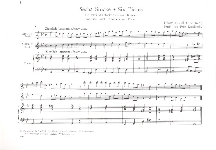 Sechs Stücke
