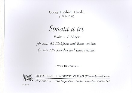 Sonata à tre F-Dur