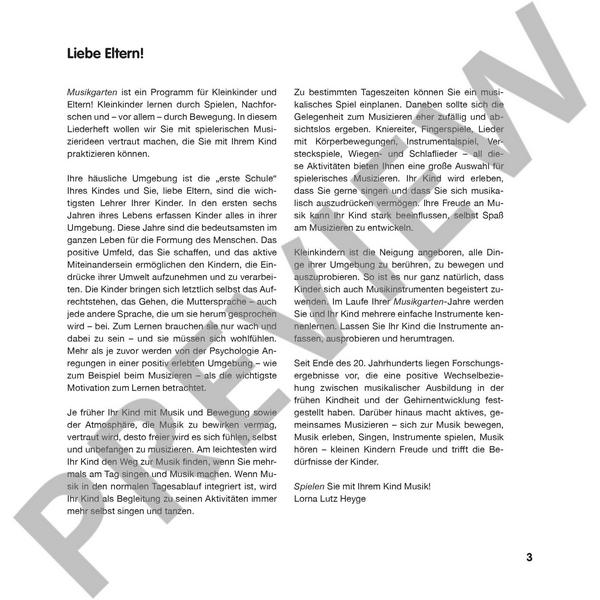 Musikgarten 1 - Tierwelt (+CD)