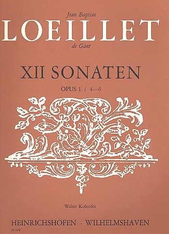 12 Sonaten op.1 Band 2 (Nr.4-6)