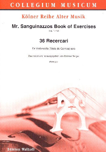 Mr. Sanguinazzos Book of Exercises - 36 Ricercari