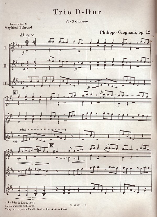 Trio D-Dur op.12