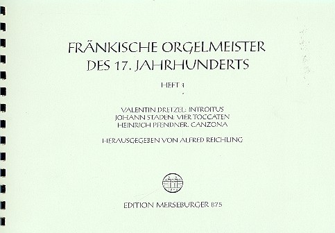 Fränkische Orgelmeister des 17.