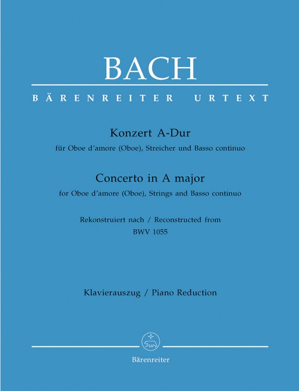 Konzert A-Dur BWV1055 