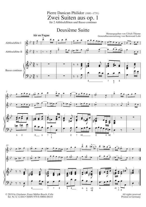 2 Suiten aus op.1, Nr.2 und 4