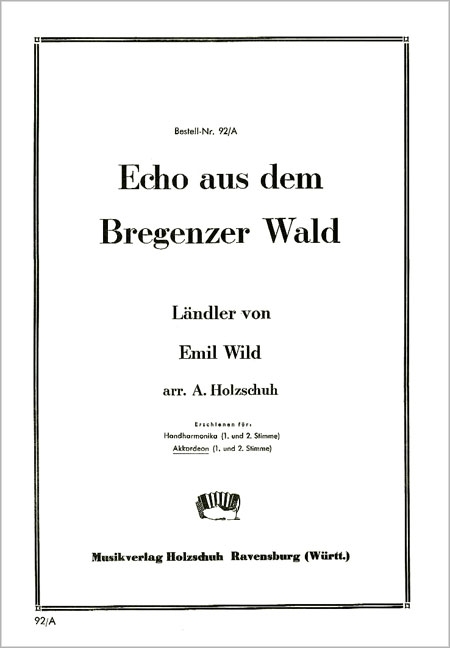 Echo aus dem Bregenzerwald