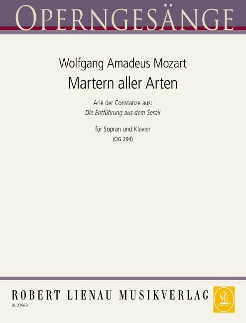 Martern aller Arten (aus 'Die Entführung aus dem Serail')