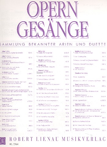 Ein Schütz bin ich (aus D'as Nachtlager von Granada')