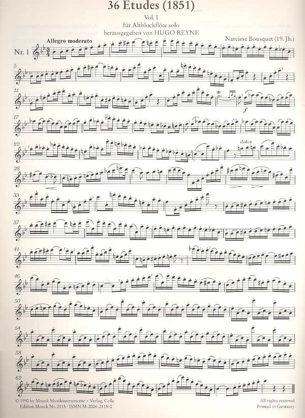 36 Etüden (1851) Band 1 (Nr.1-12)