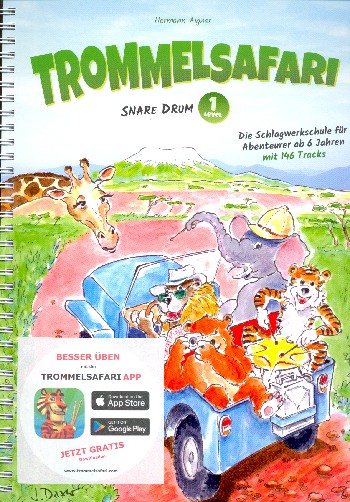 Trommelsafari Snare Drum Level 1 (+Download)
