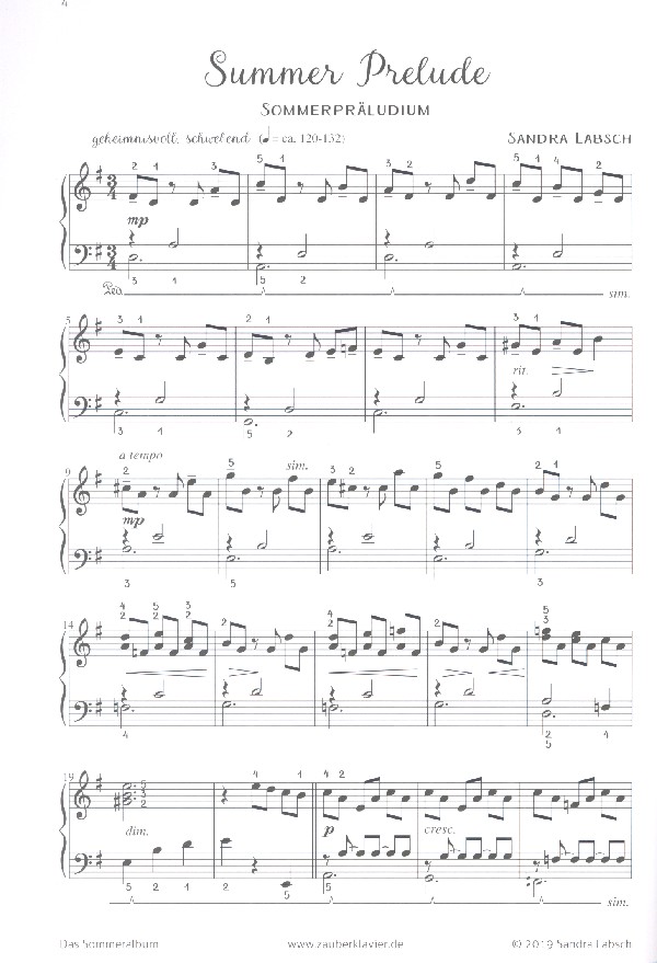 Piano Moods - Sommeralbum