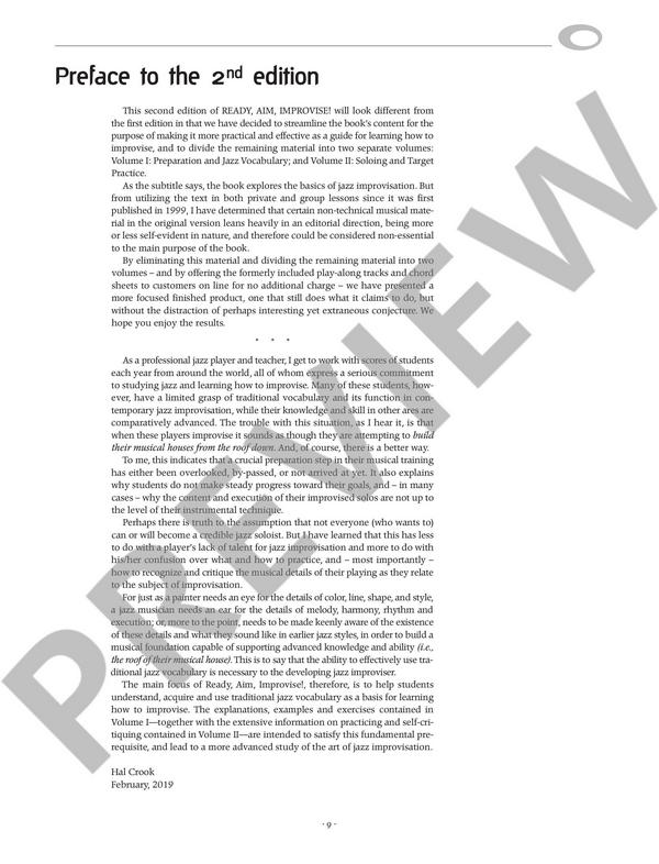 Ready Aim Improvise vol.1 (+Online Material)