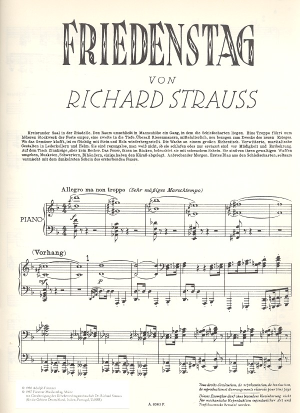 Friedenstag op.81