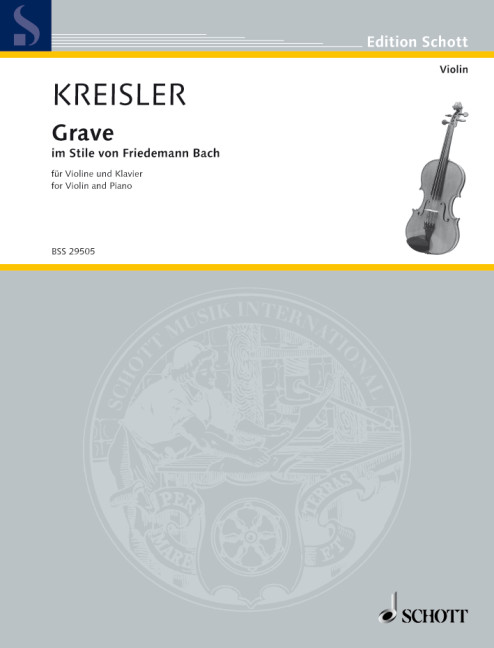 Grave im Stile von Friedemann Bach