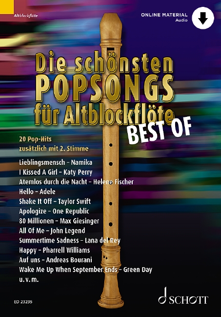 Megastarke Popsongs - Best of (+Online-Audio)