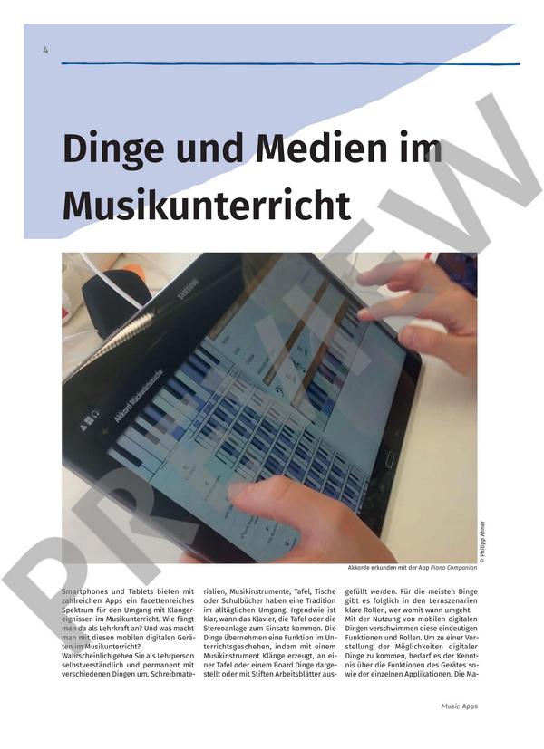 Music Apps (+online material)