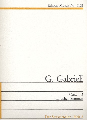 Canzon 5 für 7 Stimmen