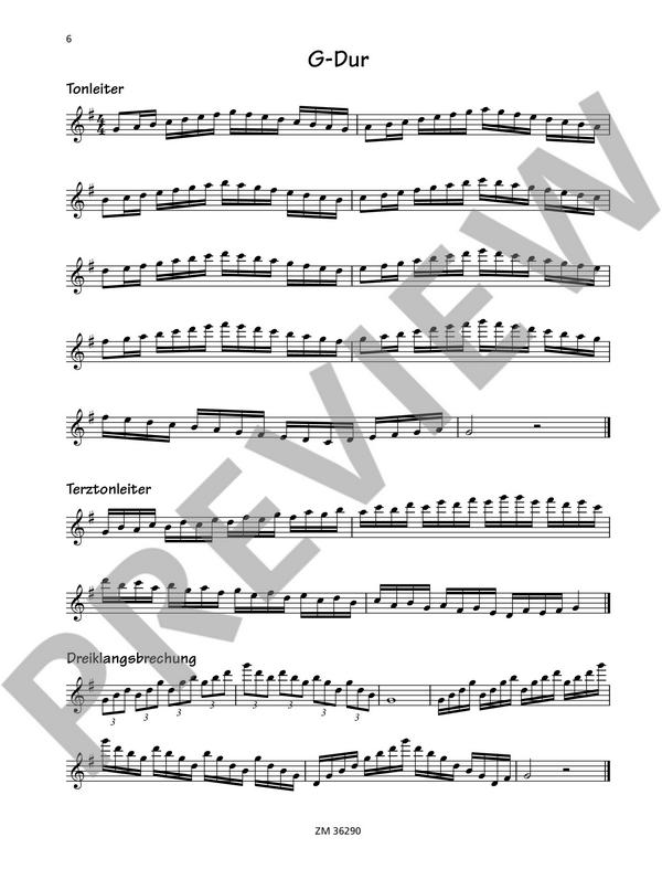 Fingertechnik in Dur und Moll