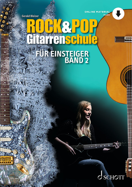 Rock- und Pop- Gitarrenschule für Einsteiger Band 2 (+Download)