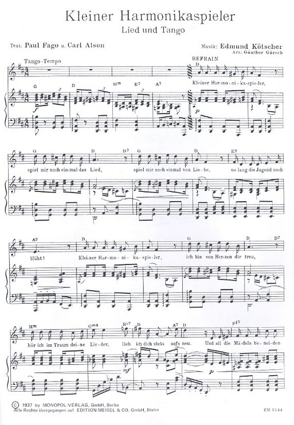 Elektrik Rhapsodie  und Kleiner