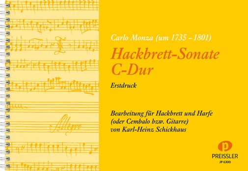 Sonate C-Dur für Hackbrett