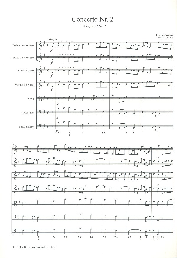 Concerto grosso B-Dur op.2,2