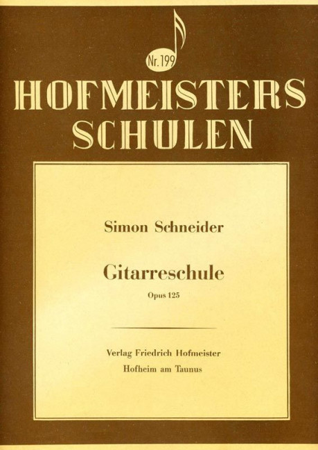 Gitarreschule op.125