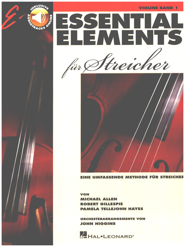 Essential Elements für Streicher (+Online Audio)