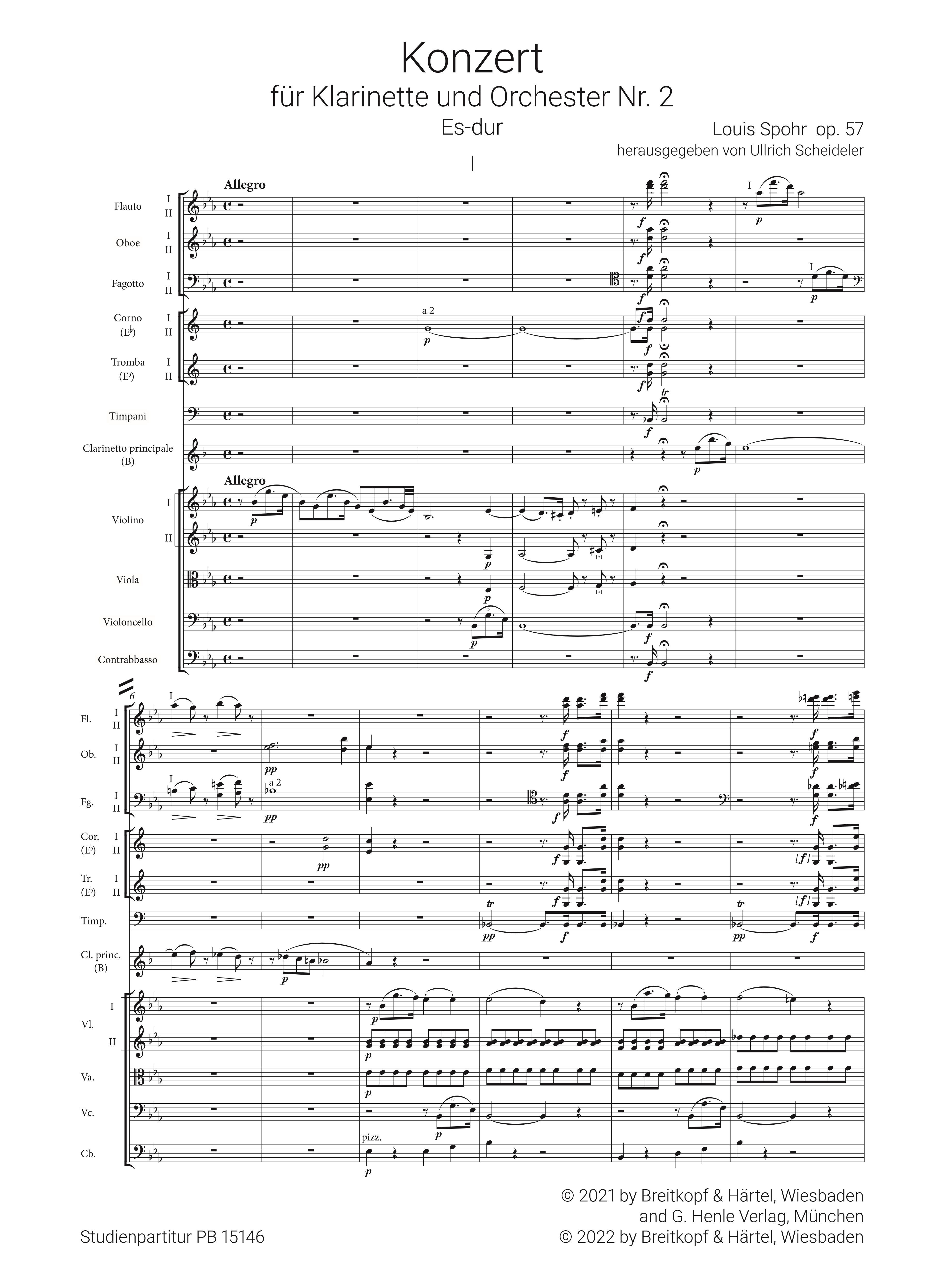 Klarinettenkonzert Nr.2 Es-Dur op.75