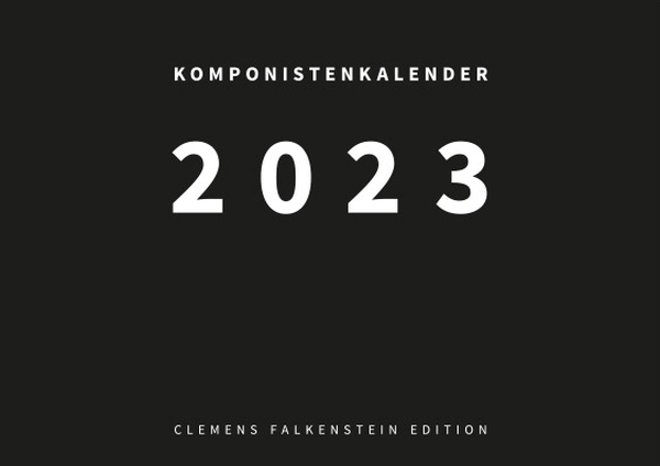 Komponistenkalender 2023 