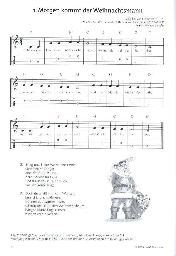 Michis Weihnachtsliederbuch: