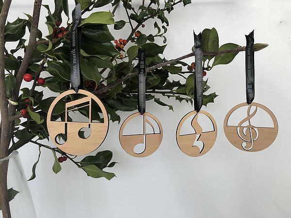 Wooden Music Pendant