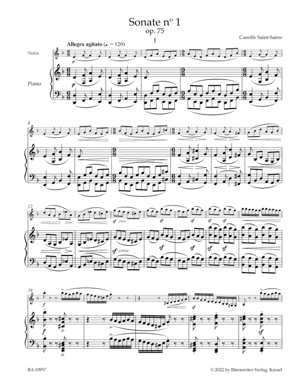 Sonate Nr.1 in d-Moll op.75