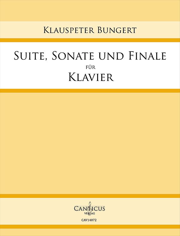 Suite, Sonate und Finale