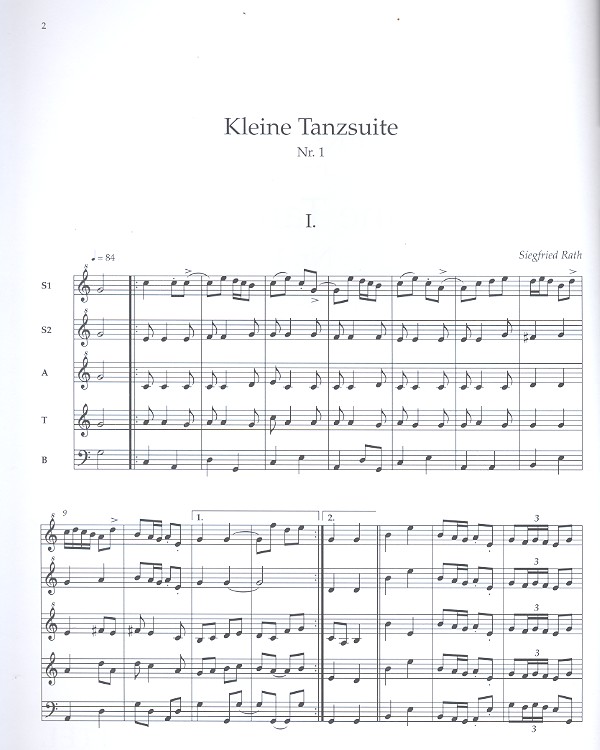 Kleine Tanzsuite Nr.1