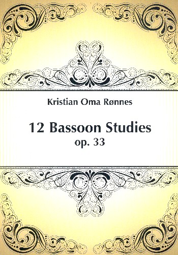 12 Bassoon Studies op.33
