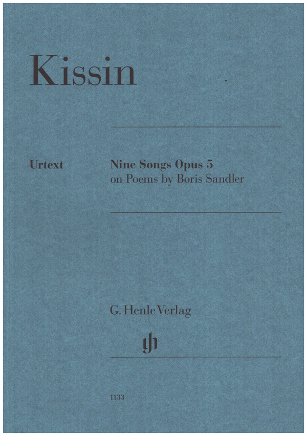 9 Lieder op. 5