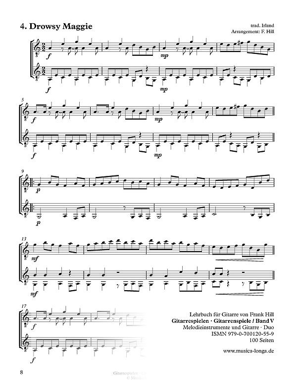 Gitarrespielen - Gitarrenspiele Band 5