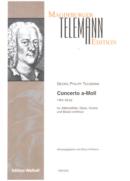 Concerto a-Moll TWV43:a3