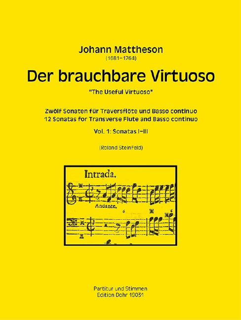 Der brauchbare Virtuose Band 1 - Sonaten Nr.1-3