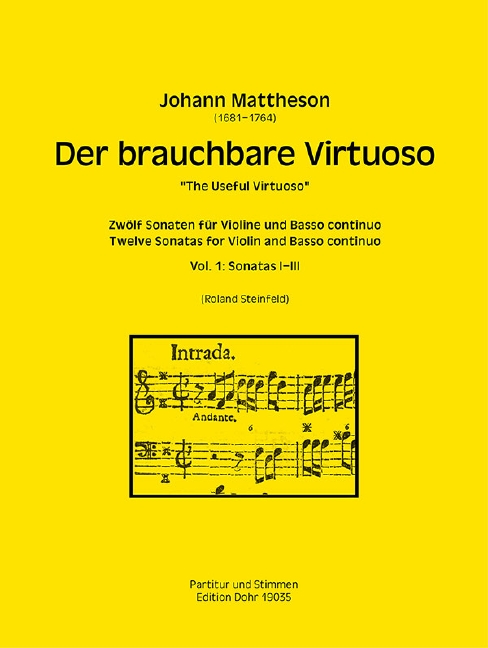 Der brauchbare Virtuose Band 1 - Sonaten Nr.1-3
