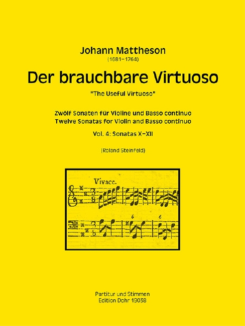 Der brauchbare Virtuose Band 4 - Sonaten Nr.10-12