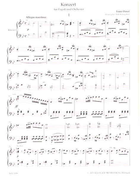 Konzert g-Moll