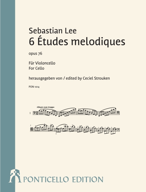 6 Études mélodiques op.76