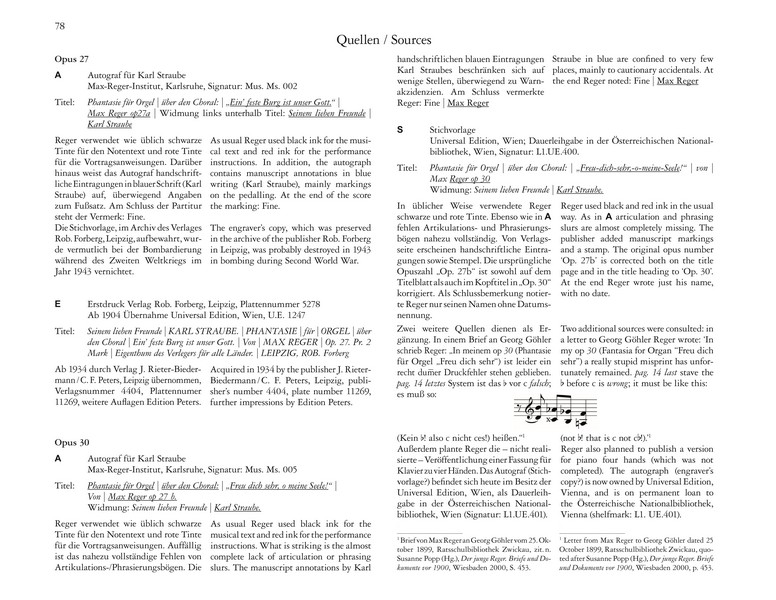 Choralfantasien op.27,30, 40/1&2 Band 1