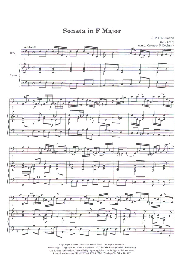 Sonate F-Dur