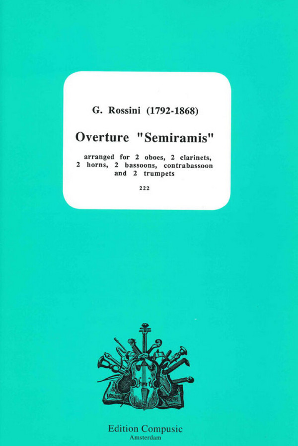 OVERTURE SEMIRAMIS ARR. FOR 2 OB.