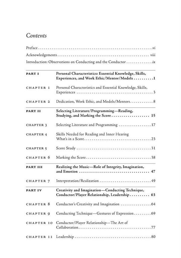 On becoming a Conductor